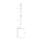 Parisi High Rise Loom Basin Mixer | Fucile